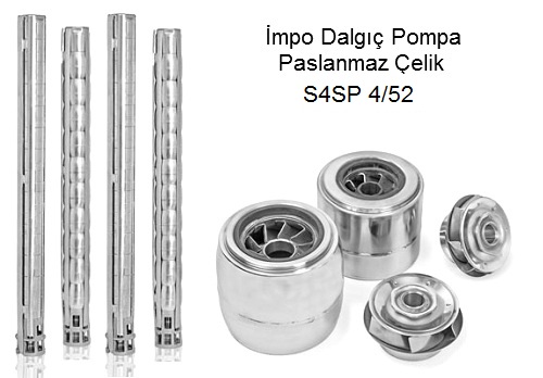İmpo S4SP 4/52 Dalgıç Pompa